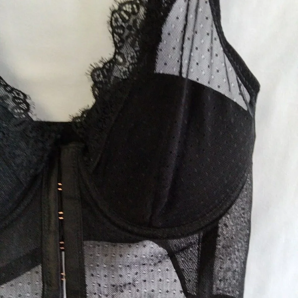 Ditto bra 32D cami style black very pretty underwired - Picture 4 of 6